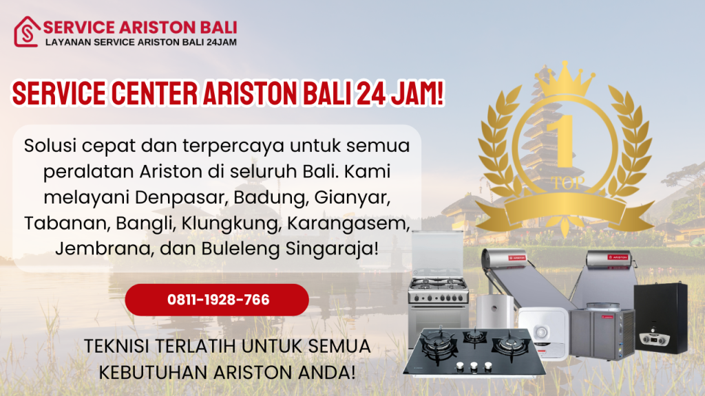 Service Ariston Bali 24 Jam | Service Water Heater Ariston Bali